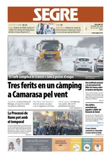 TRES FERITS EN UN CÀMPING A CAMARASA PEL VENT